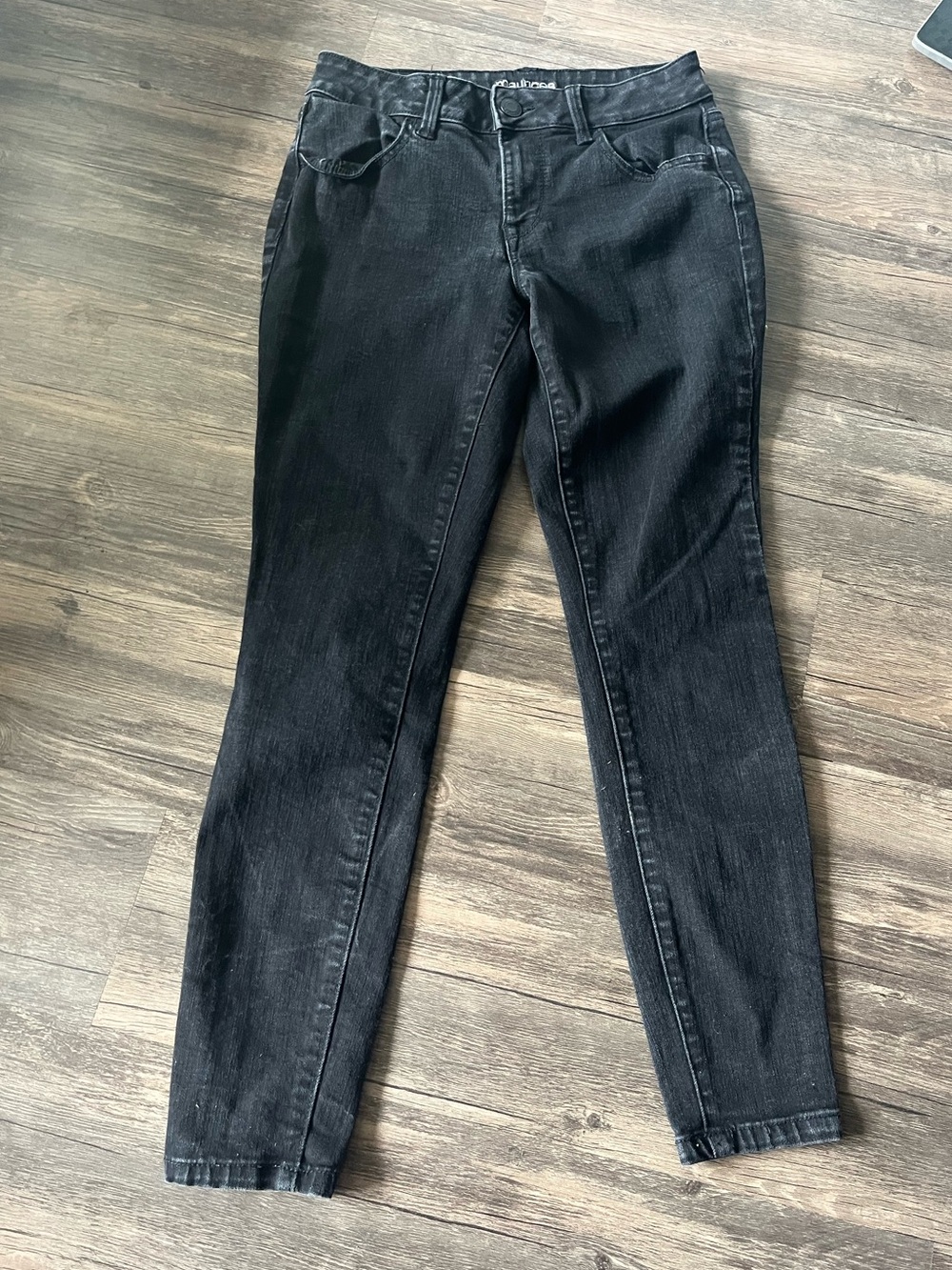 Black Women’s Slim Fit Jeans - Unbranded